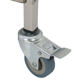3 Tier Stainless Steel Trolley Cart Kitchen Restaurant Serving Catering Train UK 58929497
