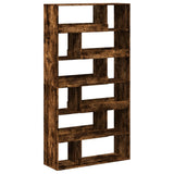 Room Divider Smoked Oak100x33x187.5 cm Engineered Wood 3309505