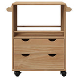 Kitchen Trolley OTTA 59x45x80 cm Solid Wood Pine 4013465