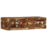 Wall-mounted TV Cabinet 100x32x25 cm Solid Wood Reclaimed 4104528