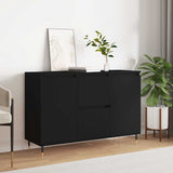 Sideboard Black 101.5x35x70 cm Engineered Wood 827197