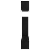 TV Cabinet Set 6 pcs Black Oak Engineered Wood 3393265