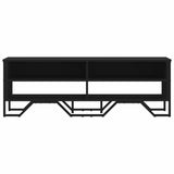 TV Cabinet Black 122x34x41 cm Engineered Wood 848569