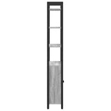 Book Cabinet Grey Sonoma 60 x 24 x 161 cm Engineered Wood 883859