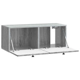 Wall-Mounted TV Cabinet Grey Sonoma 78.5 x 31 x 30 cm 898211