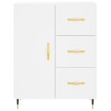 Highboard White 69.5x34x180 cm Engineered Wood 3189421