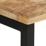 Console Table 110x35x76 cm Solid Rough Wood Mango 353909