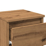 ZNTS Bedside Cabinets 2 pcs Aritisan Oak 30x30x40 cm Engineered Wood 855849