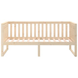 Day Bed without Mattress 90x190 cm Single Solid Wood Pine 820881