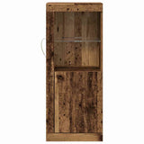 LED Sideboard Brown 41 x 37 x 100 cm Engineered Wood 863024