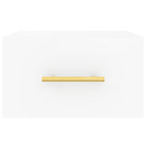 Wall-mounted Bedside Cabinets 2 pcs White 35x35x20 cm 829789