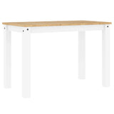5 Piece Dining Set PANAMA White Solid Wood Pine 3345172