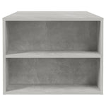 Coffee Table Concrete Grey 102x55x42 cm Engineered Wood 810921