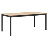 Dining Table Natural 140 x 80 x 75 cm Solid Pine Wood 892789