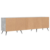 TV Cabinet Concrete Grey 150x30x44.5 cm Engineered Wood 831256
