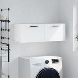 Wall Cabinet White 100x36.5x35 cm Engineered Wood 830156