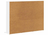 CD Cabinet White 96 x 23.5 x 97.5 cm Engineered Wood 8012666