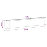 Raised Garden Bed Stainless Steel 280 x 40x 40 cm 8011702