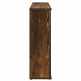 Electric Fireplace Smoked Oak 114 x 18 x 58.5 cm 8021059