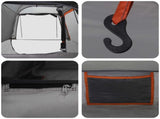 Tunnel Tent Grey and Orange 361 x 235 x 147 cm 42017402
