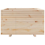 ZNTS Garden Planter 80x80x49.5 cm Solid Wood Pine 3282529