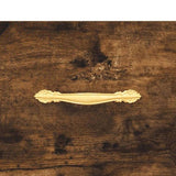 Sideboard Smoked Oak 69.5x34x90 cm Engineered Wood 827897