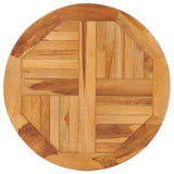Table Disk Teak Smooth teak hardwood A good size Swivel 49386