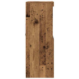 LED Sideboard Brown 60 x 37 x 100 cm Engineered Wood 863033