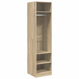 Wardrobe Sonoma Oak 50x50x200 cm Engineered Wood 800237