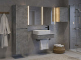Bathroom Furniture Set 5 pcs Concrete Grey 3407282