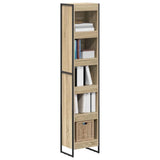Book Cabinet Sonoma 40 x 30 x 189.5 cm Engineered Wood 886379