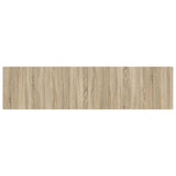 Wall-Mounted Headboard HOORN Sonoma Oak Engineered Wood 897367