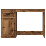 Desk with Drawer Old Wood 50 x 115 x 75 cm Engineered Wood 862822