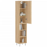 Highboard Sonoma Oak 34.5x34x180 cm Engineered Wood 3199012