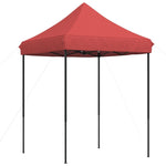Foldable Party Tent Pop-Up Burgundy 200x200x306 cm 4004987