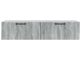 Wall-Mounted TV Cabinet Grey Sonoma 98 x 41 x 30 cm 899041