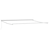 Retractable Awning Yellow, Orange and White 4 x 2 m 3418931