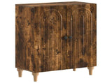 Bathroom Storage Cainet ALKMAAR Smoked Oak 59.5 x 31 x 80 cm 896180