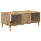 Coffee Table Artisan Oak 90 x 50 x 26.5 cm Engineered Wood 881166