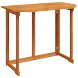 Bistro Table 90x50x75 cm Solid Acacia Wood 44039