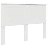Headboard Gloss White 100 cm Engineered Wood 887631