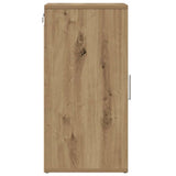 Shoe Cabinet Artisan Oak 32x35x70 cm Engineered Wood 856706