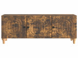 TV Cabinet Smoked Oak 99 x 34.5 x 50 cm Engineered Wood 894260