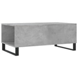 Coffee Table Concrete Grey 90x50x36.5 cm Engineered Wood 830816
