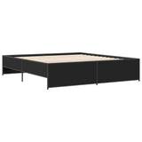 Bed Frame without Mattress Black 200x200 cm 3279867