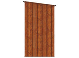 Garden Sheds Brown 203 x 85.5 x 200 cm Metal 42011304