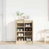 Shoe Cabinet Sonoma Oak 57x34x76 cm Engineered Wood 861870