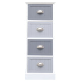 Side Cabinet 35x30x90 cm Paulownia Wood 284078