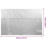 Floating PE Solar Pool Film 450x220 cm Grey 93007