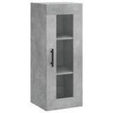 Highboard Concrete Grey 34.5x34x180 cm Engineered Wood 3199389